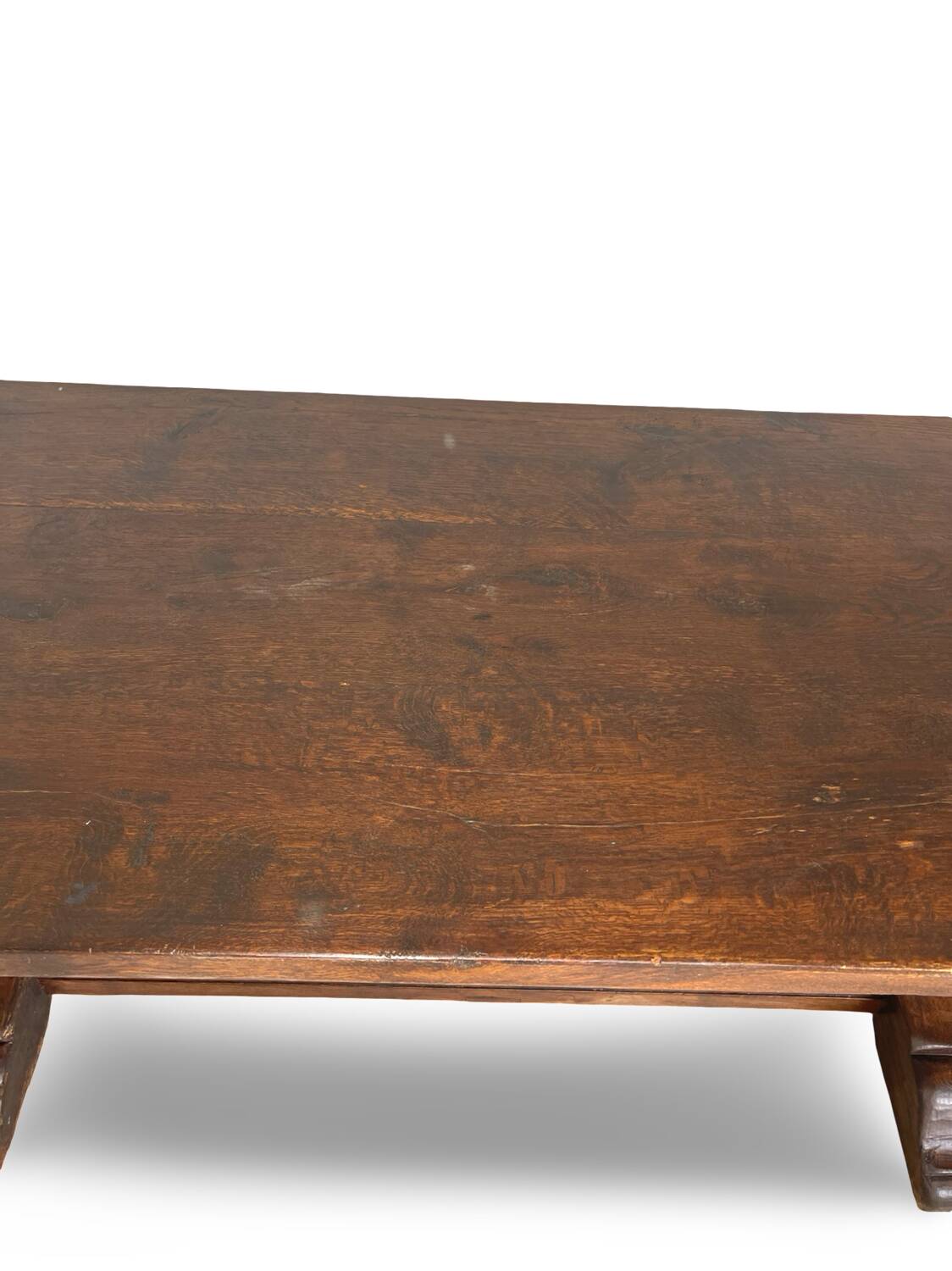 A fine 18th Century French walnut dining table
