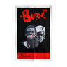 Affiche cinéma originale Américaine "Burn" (Queimada)