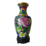 Vase cloisonné Chinois