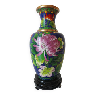 Vase cloisonné Chinois