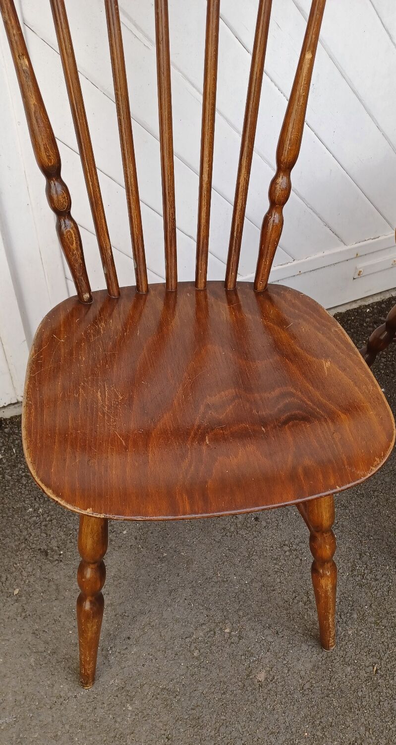 Set of 4 Baumann Tacoma bistro chairs.