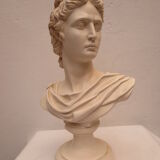 bust of antique subject on pedestal