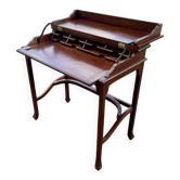 Mahogany officer's desk in English country style