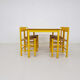 Borge Mogensen for FDB Mobler dining set, Denmark 1960