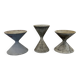 3 planters design Anton Bee assisted by Guhl edition Eternit 1958