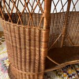 Rattan and wicker bar from the 50s/60s