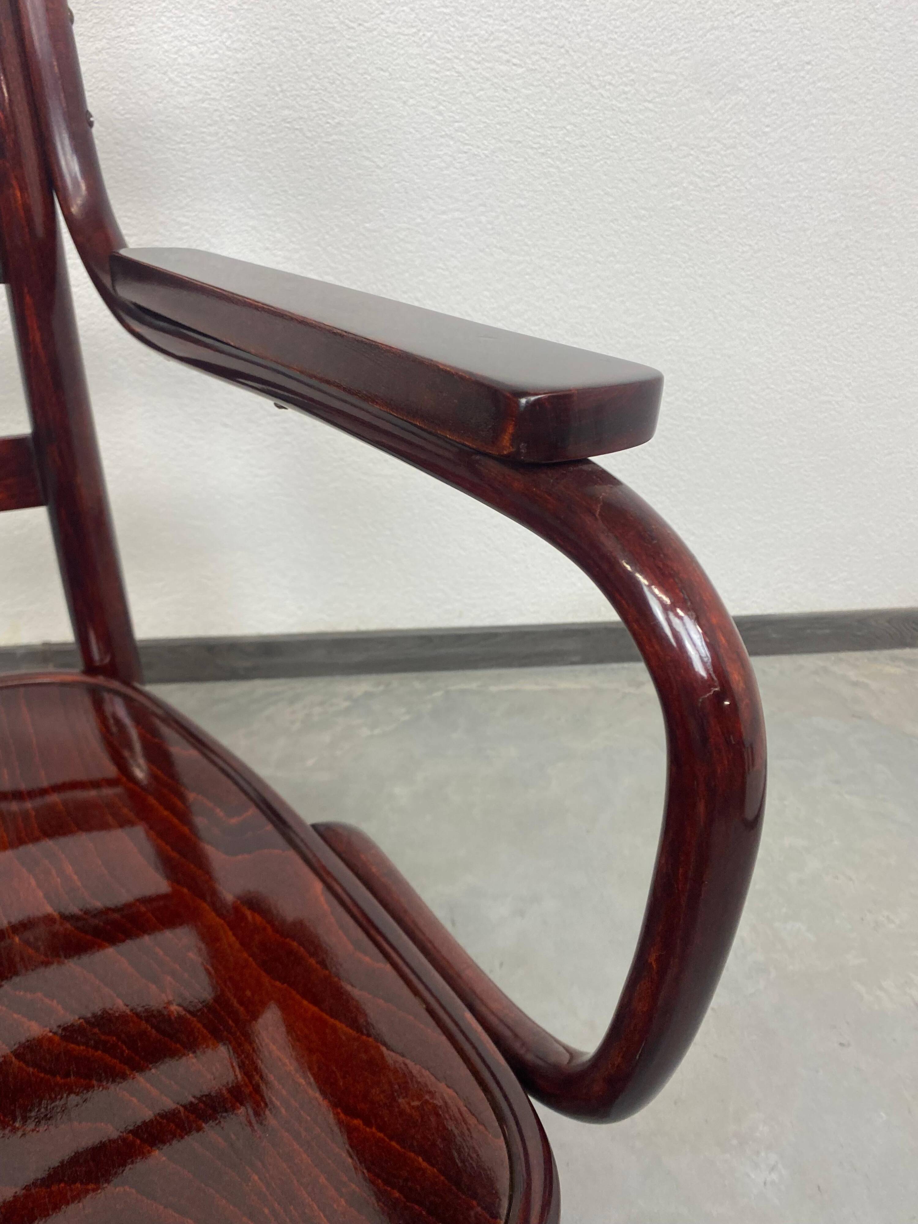 Rare armchair A 403/F by Adolf Schneck for Thonet