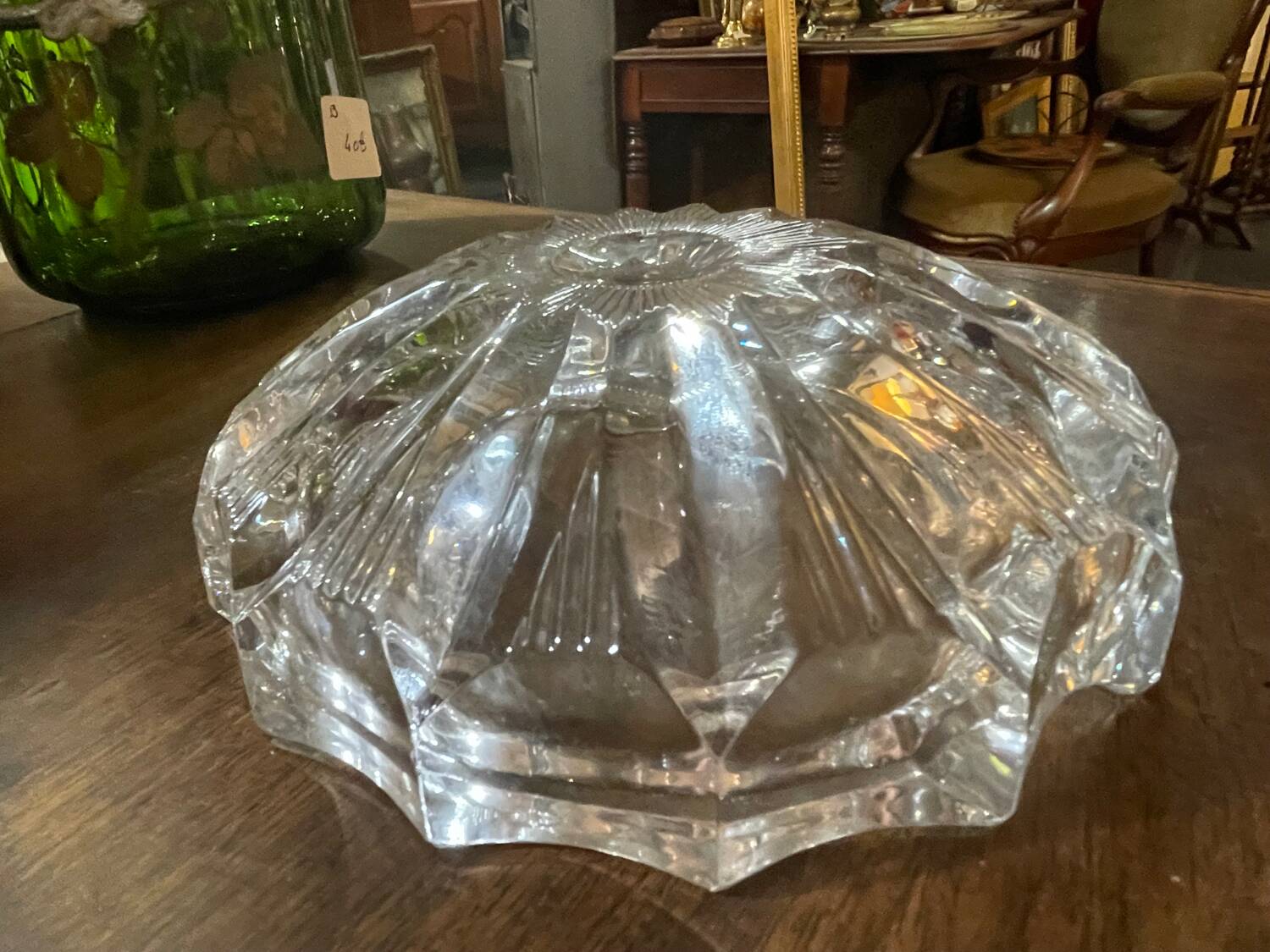 Crystal ashtray