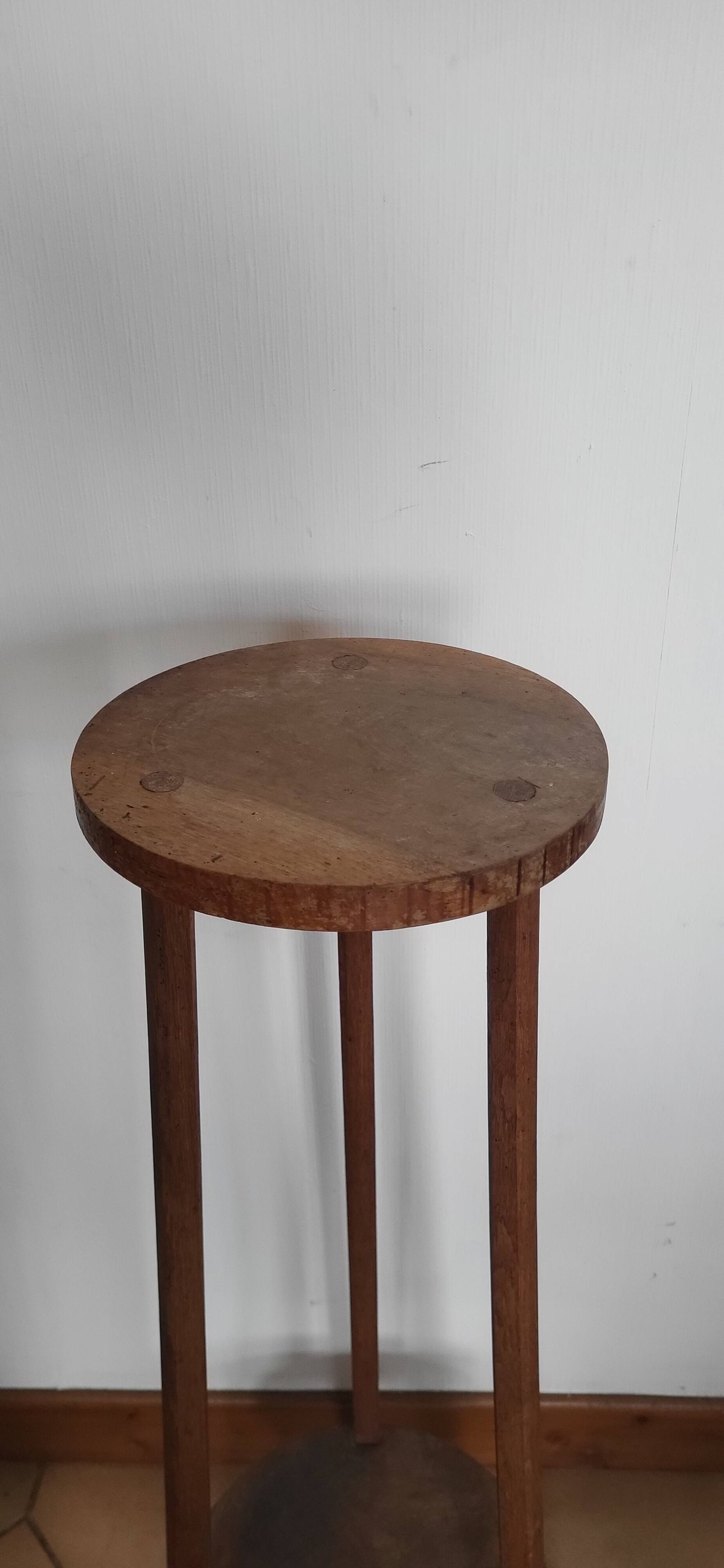 1950s wooden stool