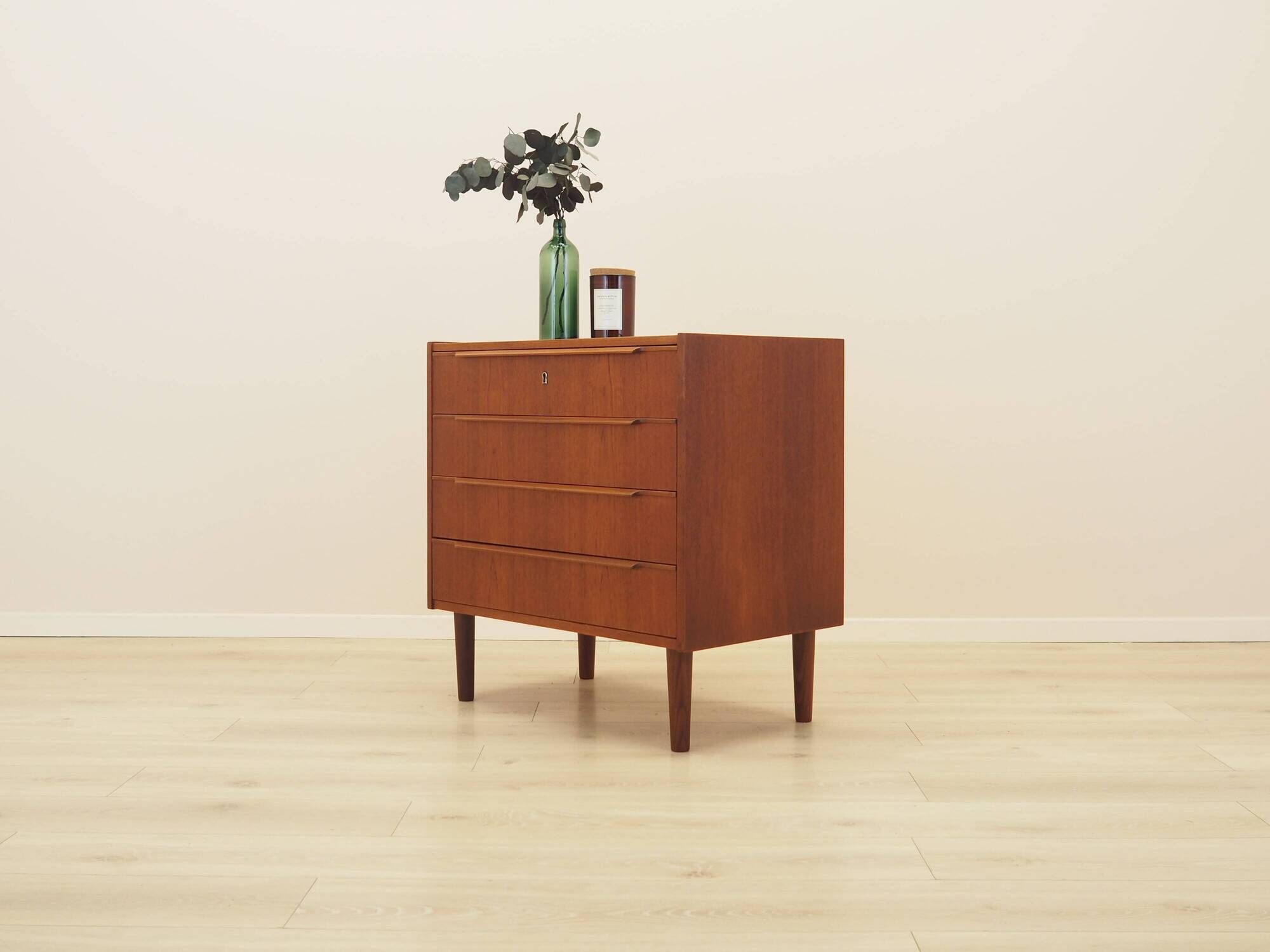 Teak chest of drawers from the 1960s, Denmark