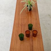 Metal and wood coffee table, former Czechoslovakia 1970