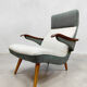 Scandinavian modern design armchair 'Duo tone'