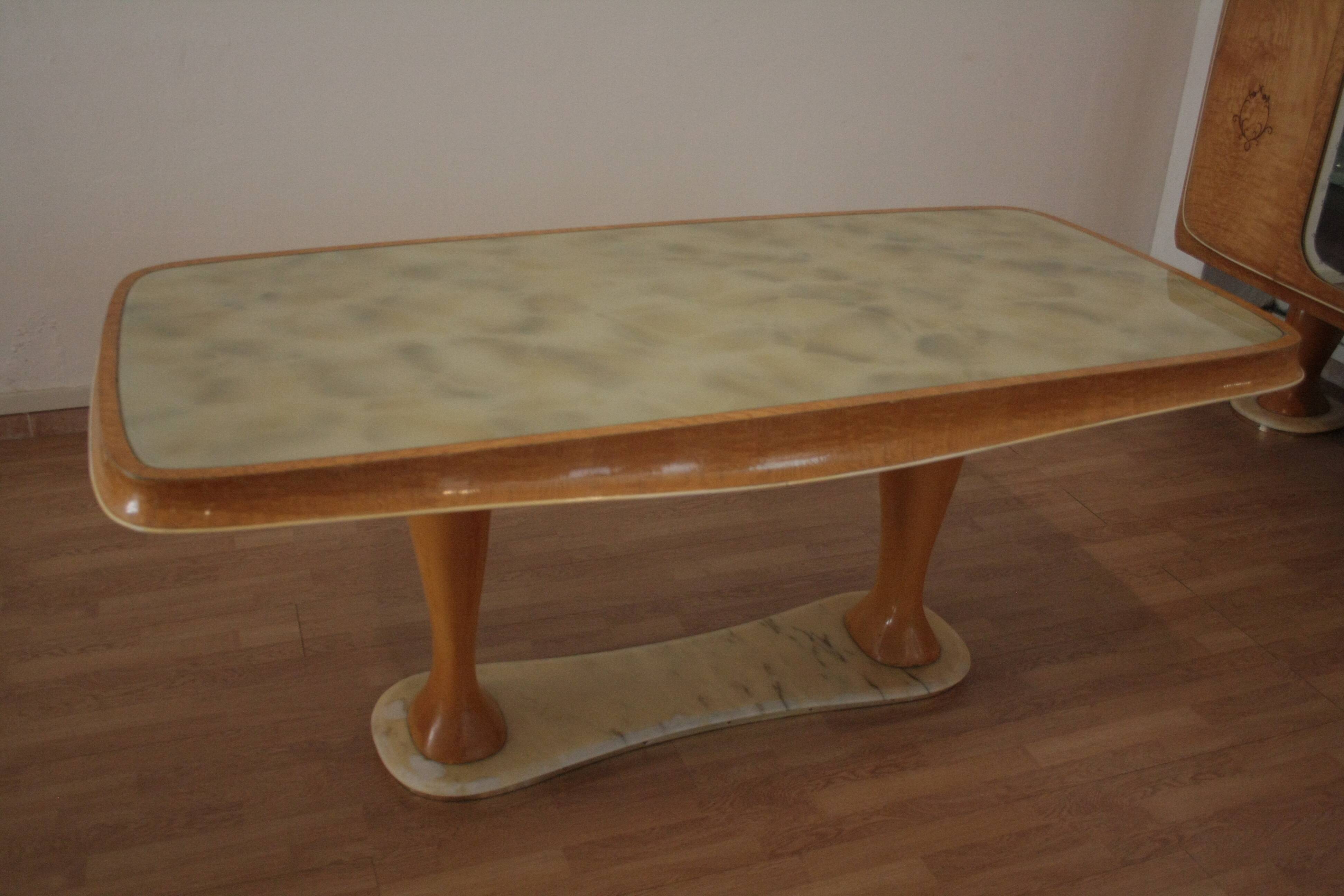 Mid-century modern dining table, 1950s