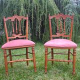 Paire de chaises Napoleon III