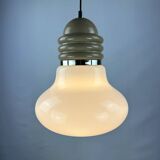 Large Italian glass drop-shaped pendant by Enrico Tronconi, 1960.