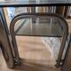 Table en verre