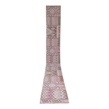 Tapis de couloir turc vintage