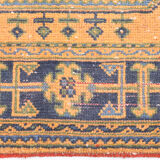 Long hallway turkish runner rug 341x81cm