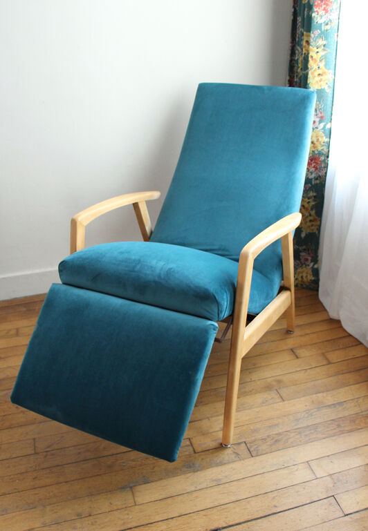 Fauteuil de lecture vintage