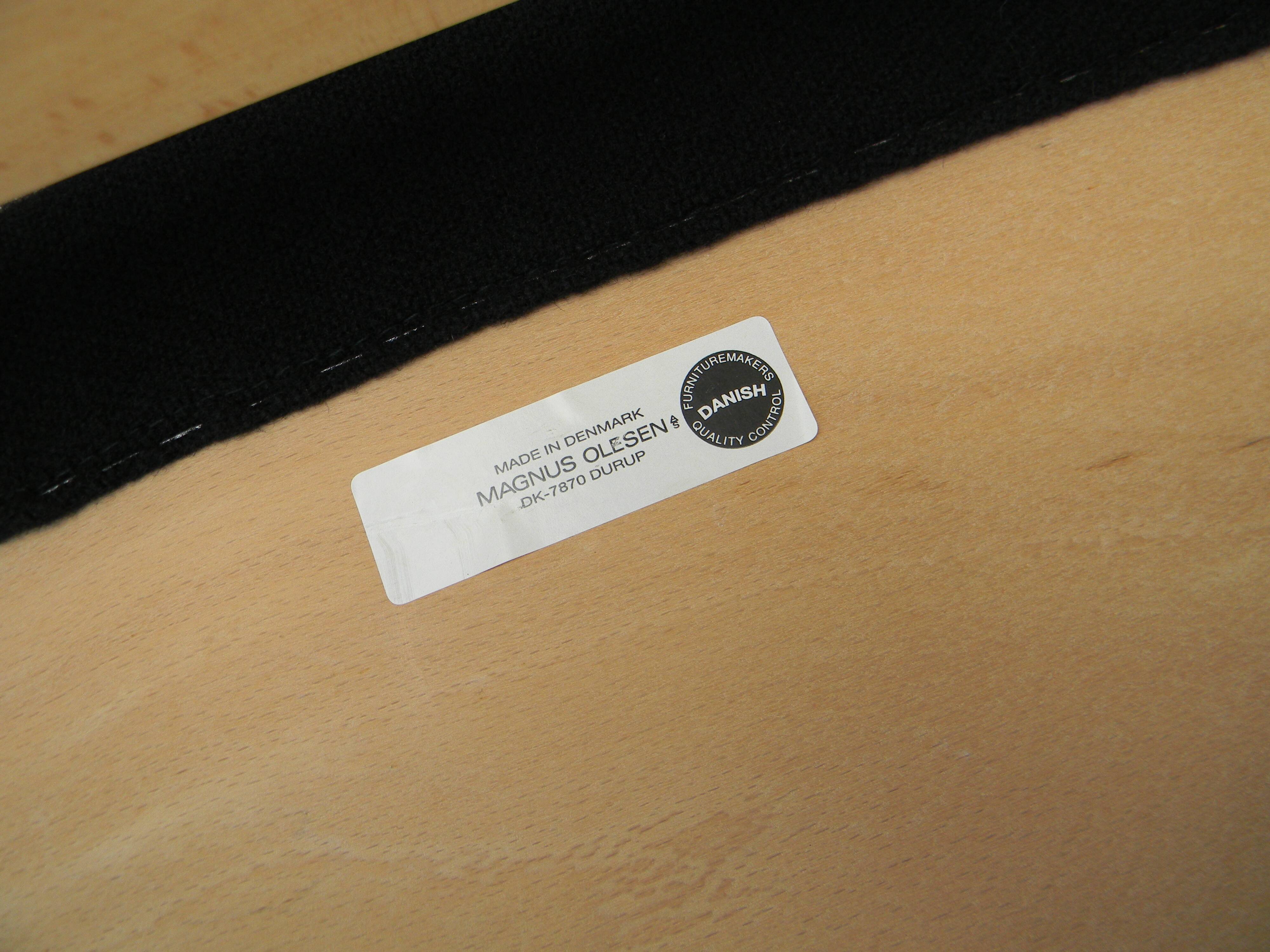 8 Chairs Magnus Olesen Denmark 1994