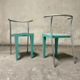Two starck Dr. Glob chairs edited by Philippe Starck by Kartell italy