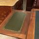 Late nineteenth century desk with retractable side shelves Louis XVI style