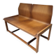 Vintage 70s double bench