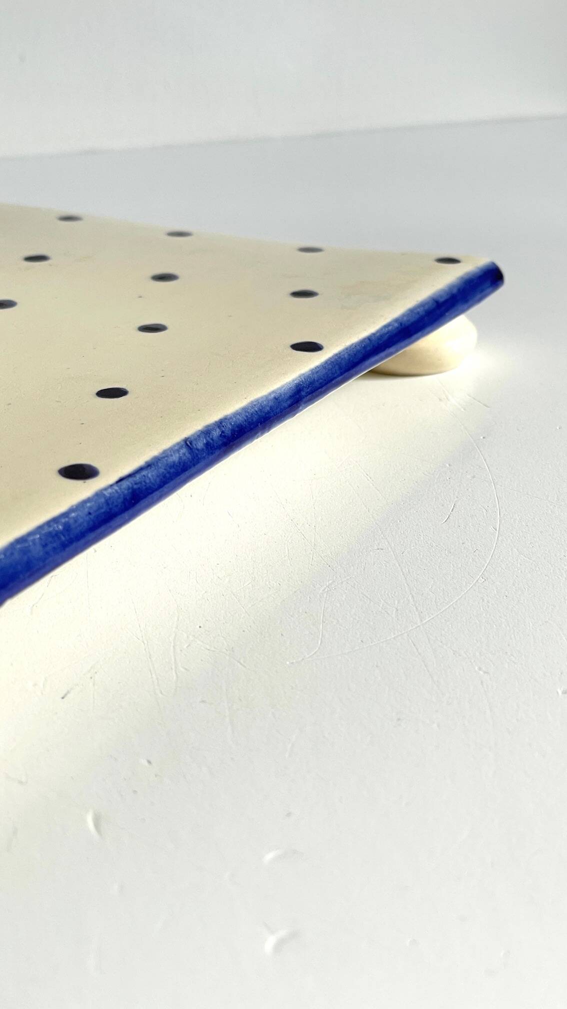 St Clément Vintage Polka Dot Ceramic Trivet