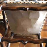 Set of 8 chairs style Louis XV