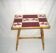 Table basse bambou - rotin des années 50