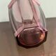 Faceted Art Deco vase in purple glass