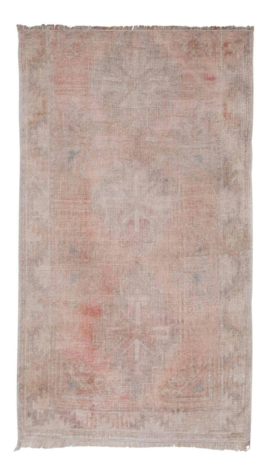 Vintage handmade Turkish rug 53x91 cm