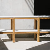 Enfilade Rinku oak and white recycled plastic