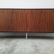 Rare row of wood and leatherette of the 60s 70s