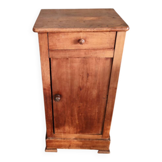 Table de chevet en noyer