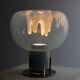 Fluorescent Murano glass table lamp by PVM, 1970s