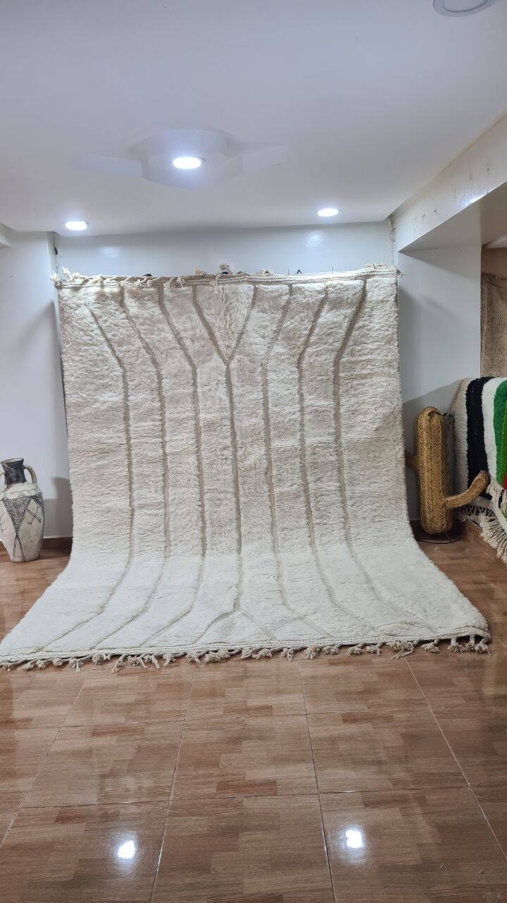 Handmade Berber wool rug 300X200 cm