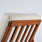 Fauteuil d'origine entièrement restauré, icône scandinave des années 60