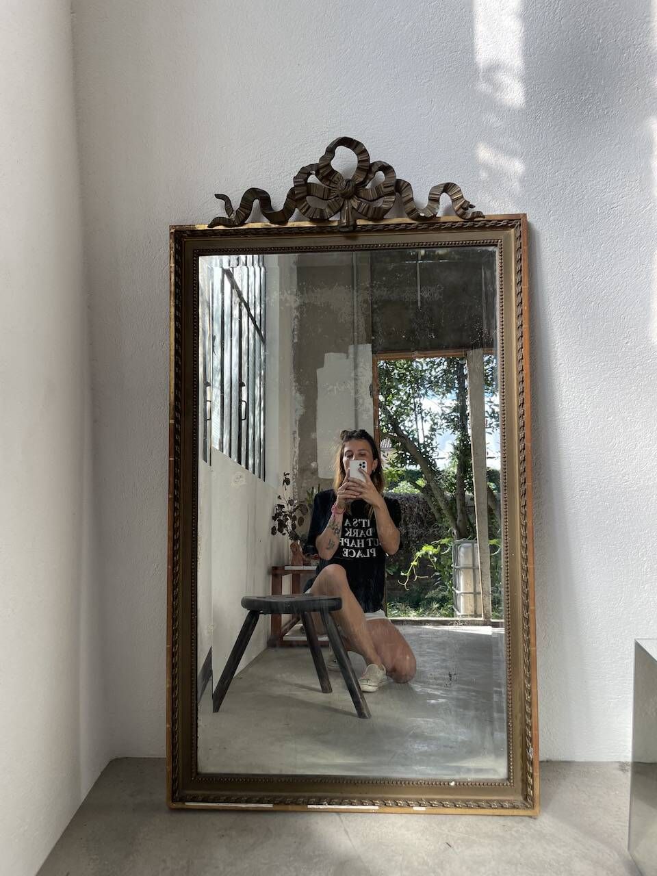 Miroir 1900 à rubans