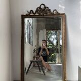 1900 mirror with ribbons