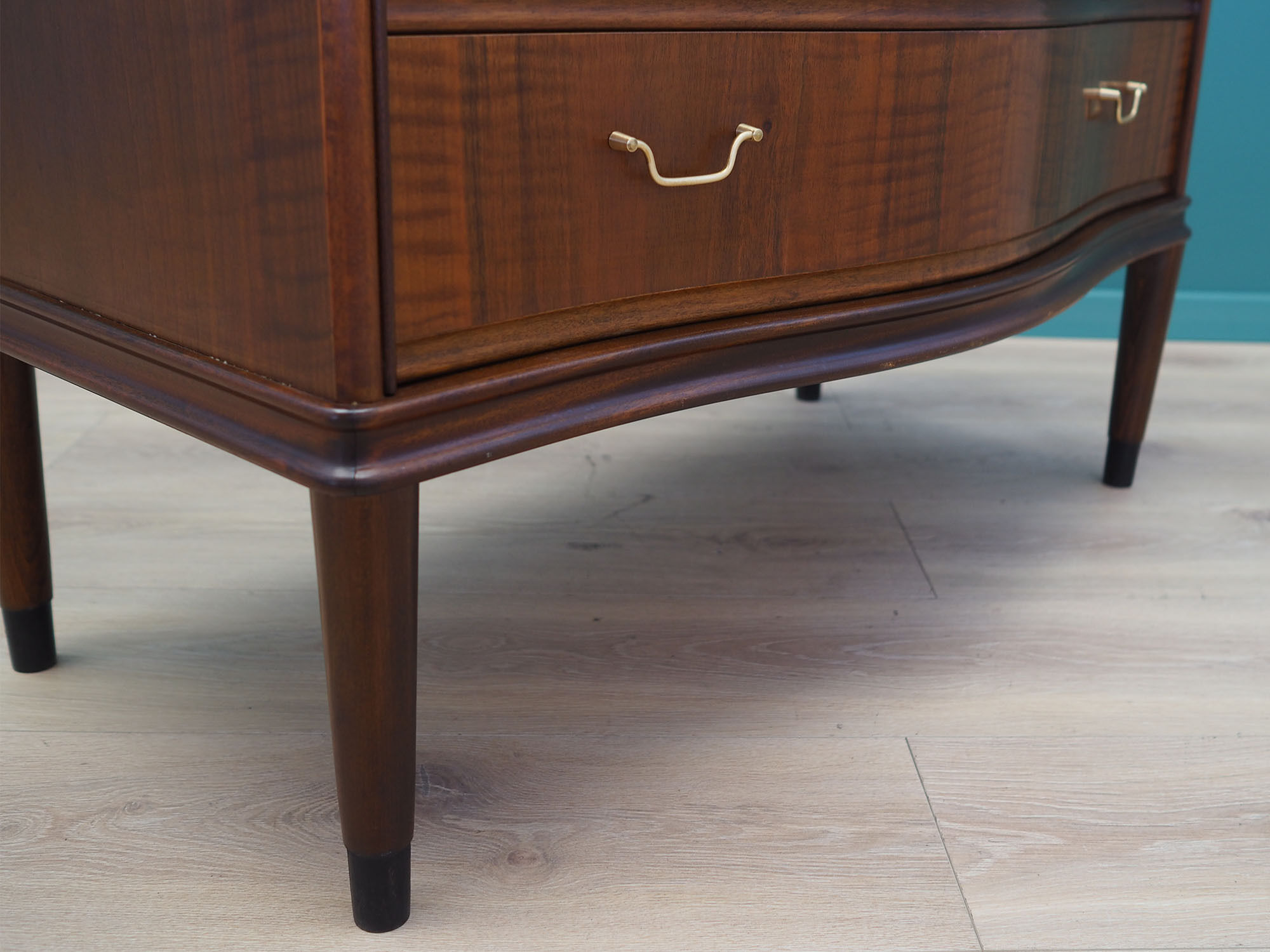 Walnut secretary, Danish design, 60s, made in Denmark