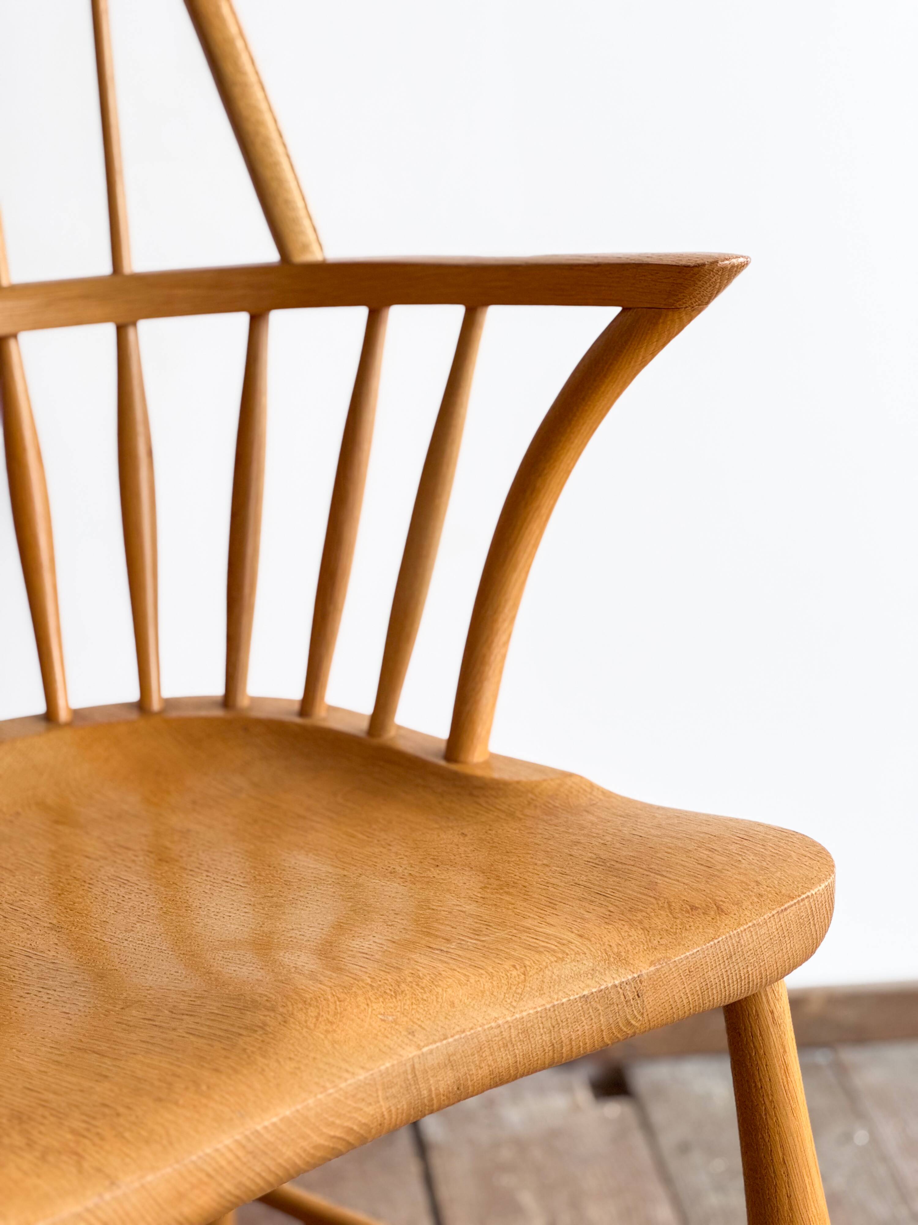 Chair by Frits Henningsen model CH18A in oak, Mid Century Design