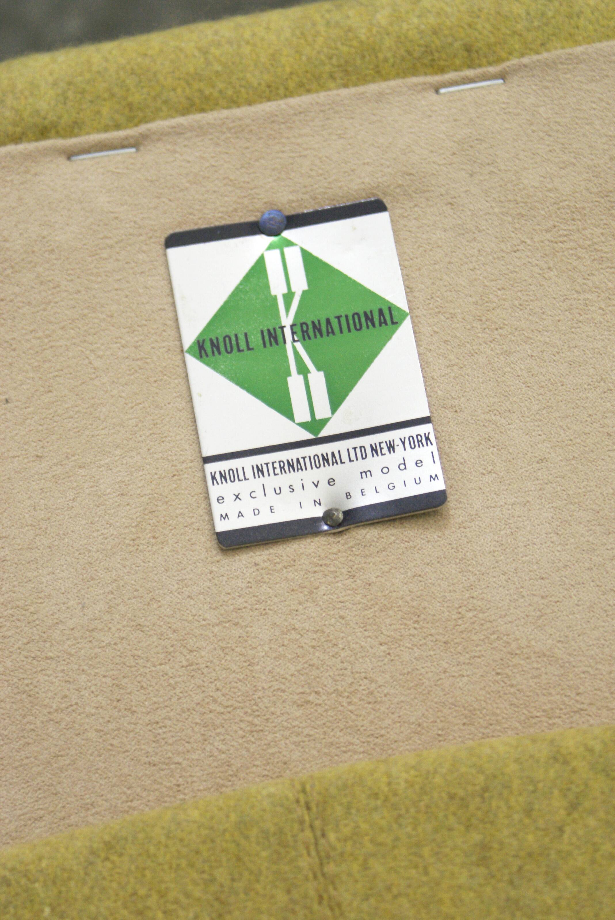 Eero Saarinen fabric armchairs