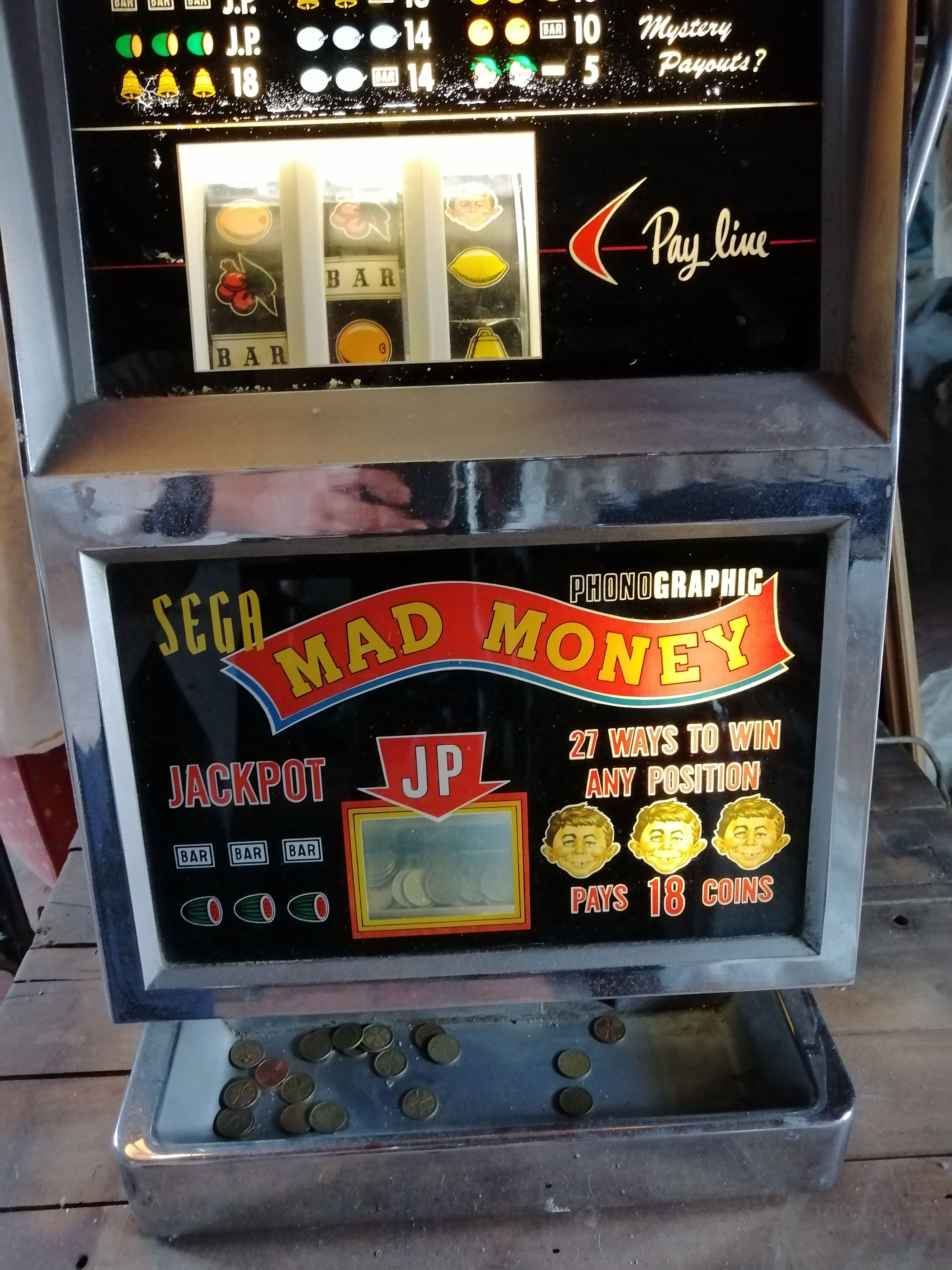 Sega slot machine