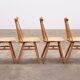4 Dining room chairs made by Asko, 1960 Finland
