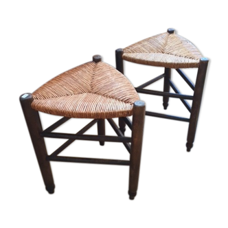 Pair of tripods stools