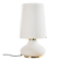 Table lamp in glass by Glashütte Limburg