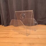 Lucite newspaper magazine, 1970s