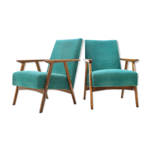 Ensemble de deux fauteuils 1960
