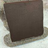 Vintage wool armchair